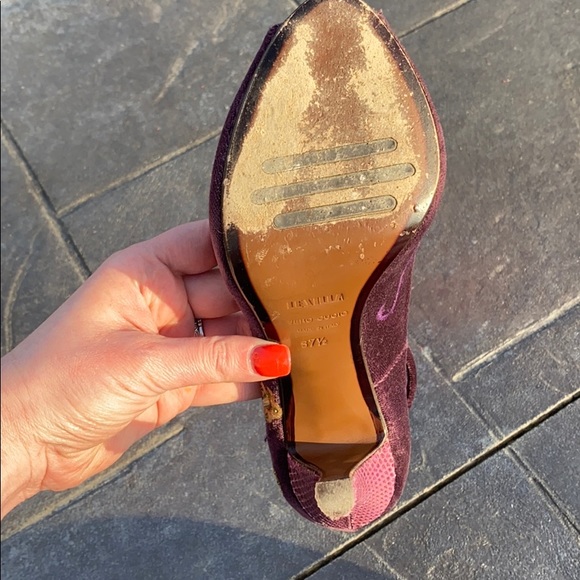 Le Silla beautiful purple heels - Picture 3 of 7